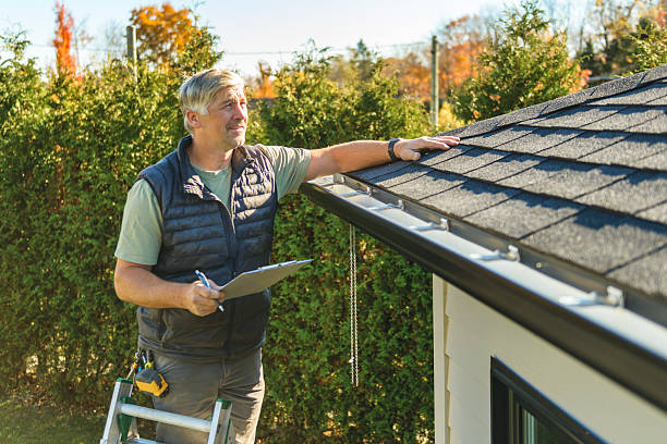 Professional Roofing technician working in Palmyra, NY